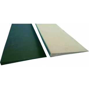 Self Adhesive High density (A60) EVA wedge strips, 70 x 8cm